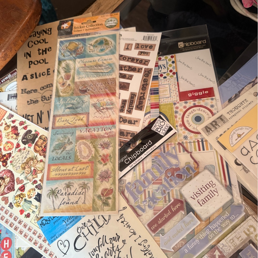 Assorted Scrapbooking Stickers - Picture 5 of 6